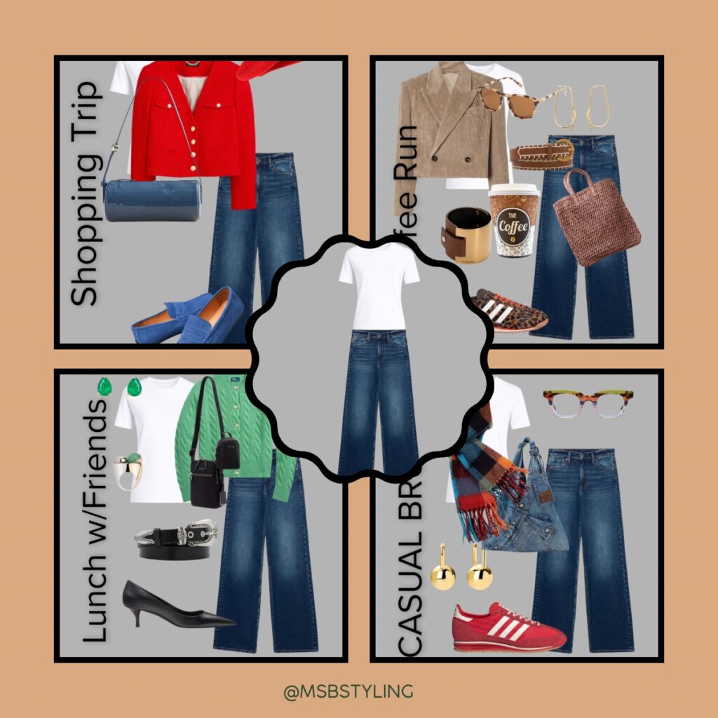 WhiteT & Jeans Cindy Blakely at MsBStyling.com